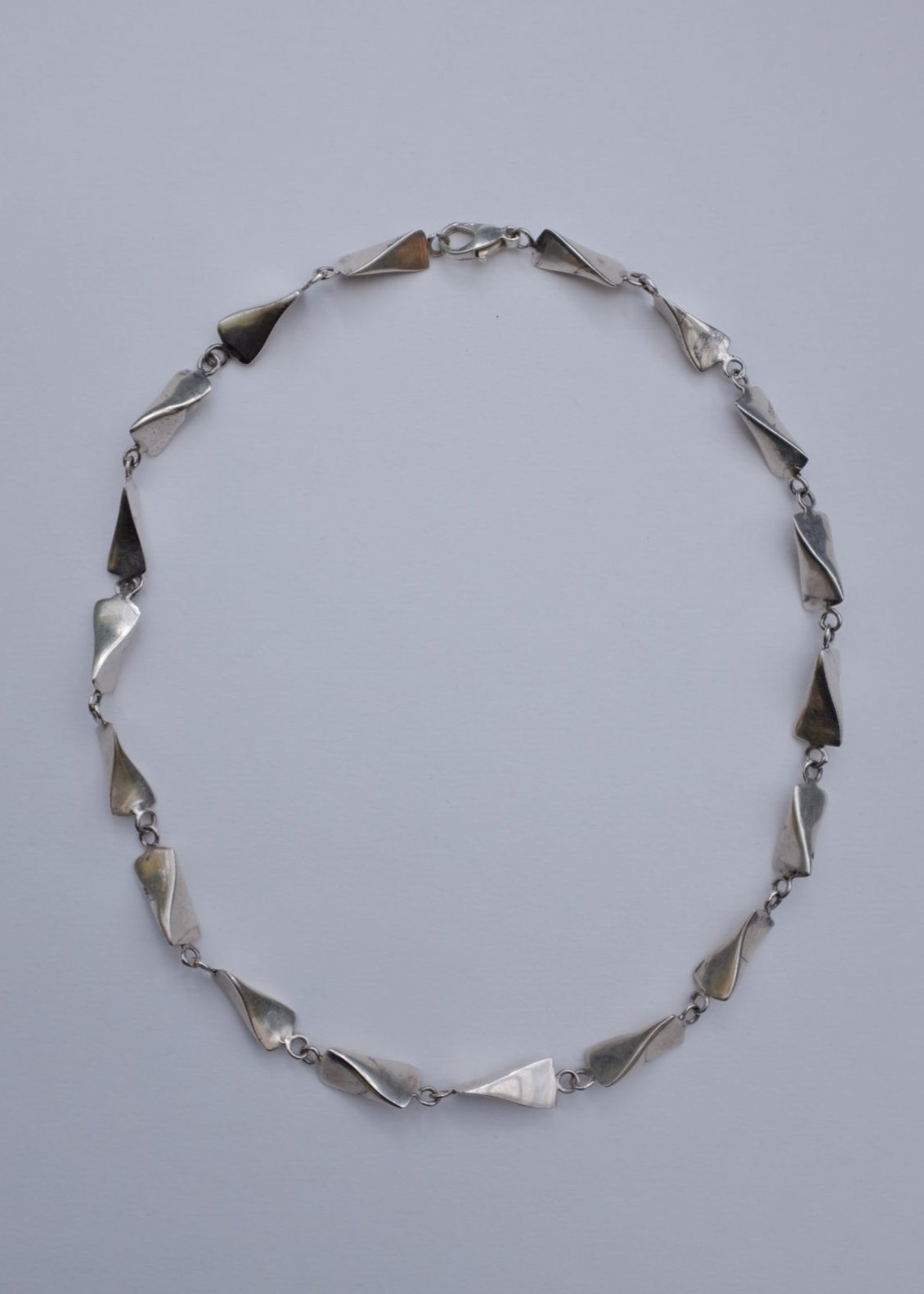 RARE STERLING SILVER PRISM CHOKER