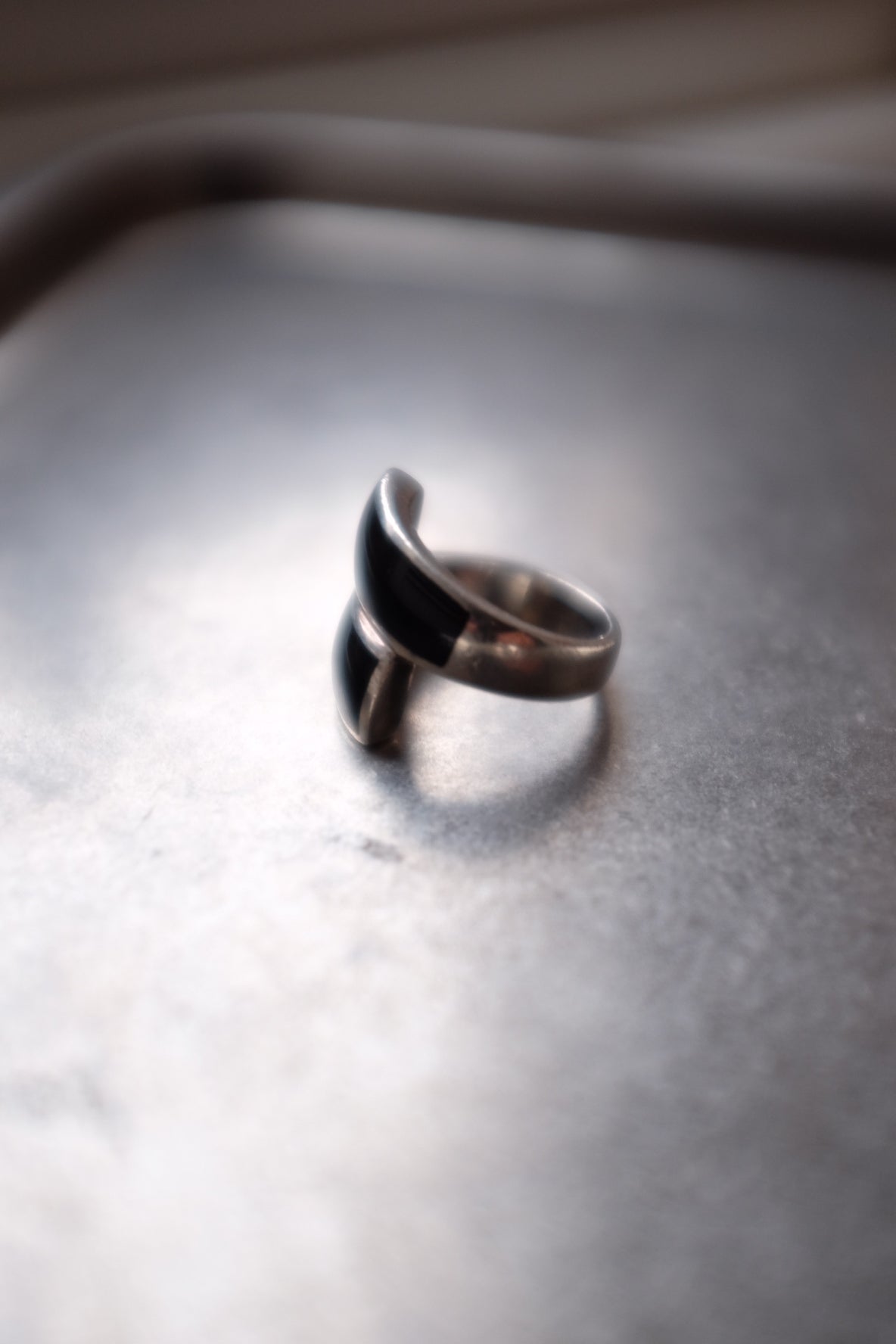 Onyx Orbit Ring