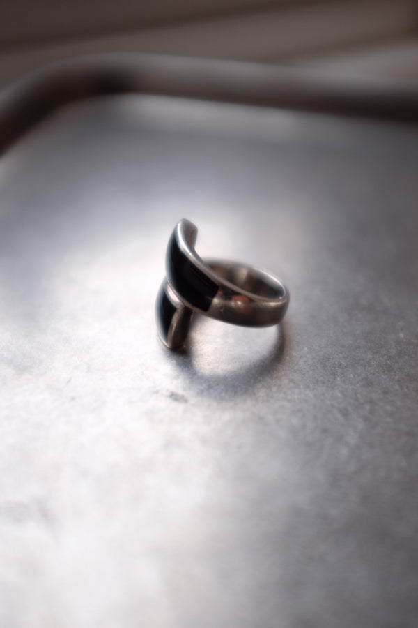 Onyx Orbit Ring