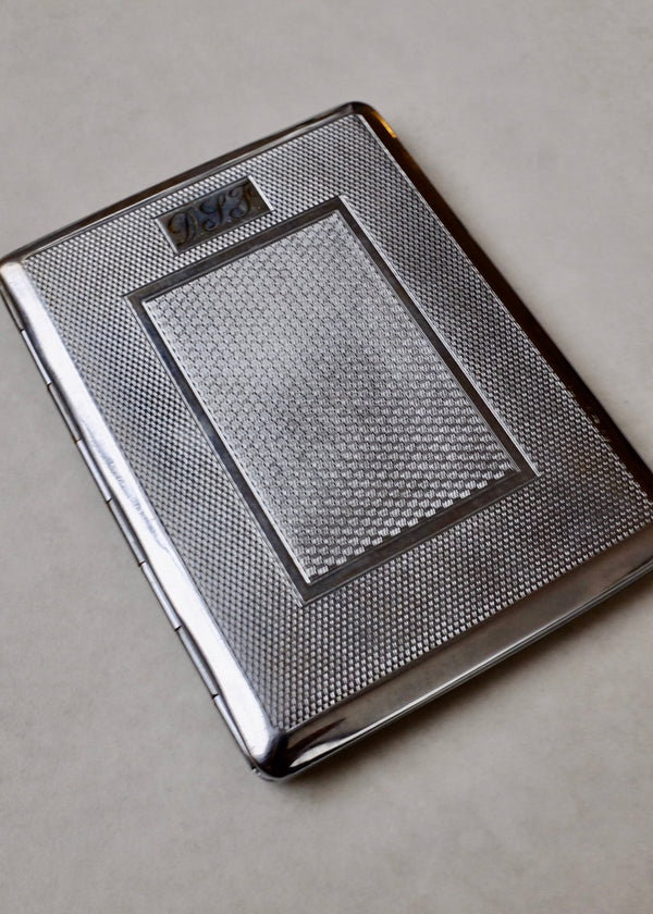 Silver Cigarette Case / Card Holder