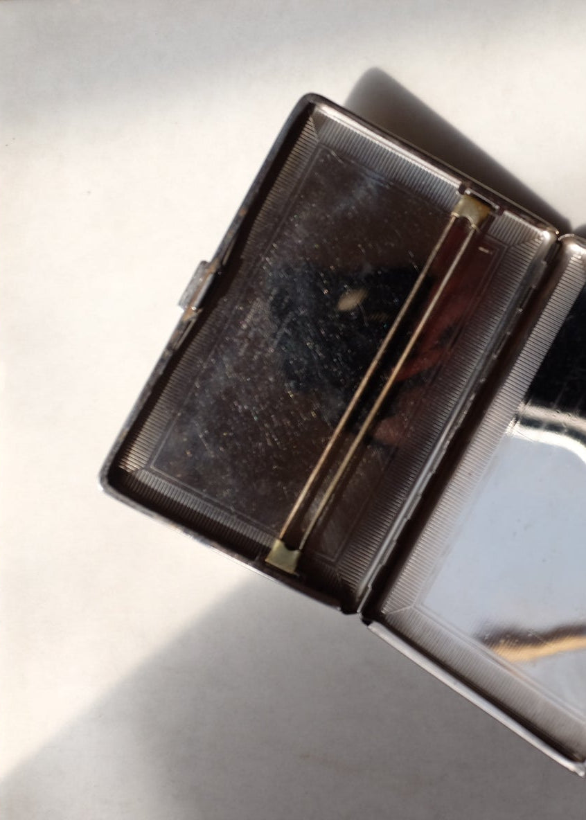 Chrome Cigarette Case