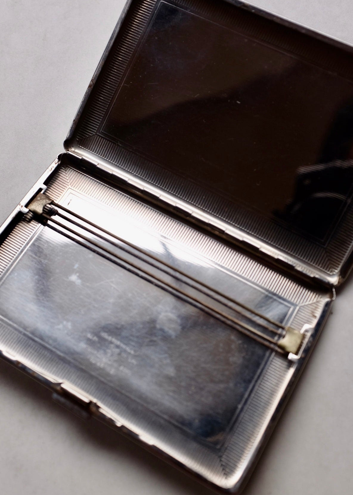 Chrome Cigarette Case