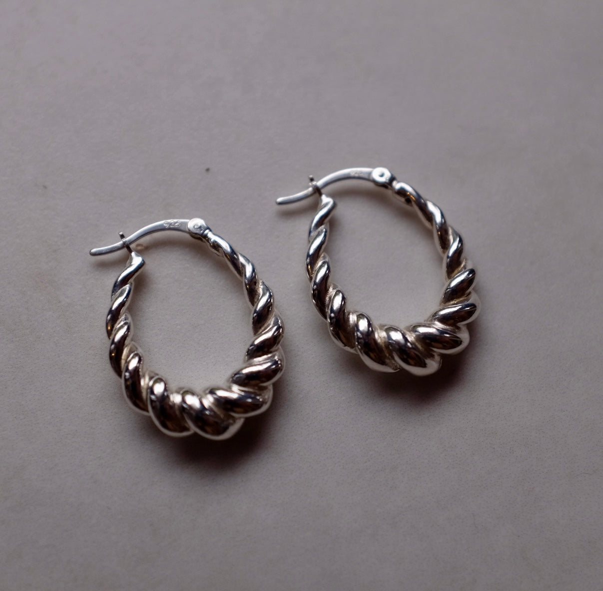 Little Twisted Hoops