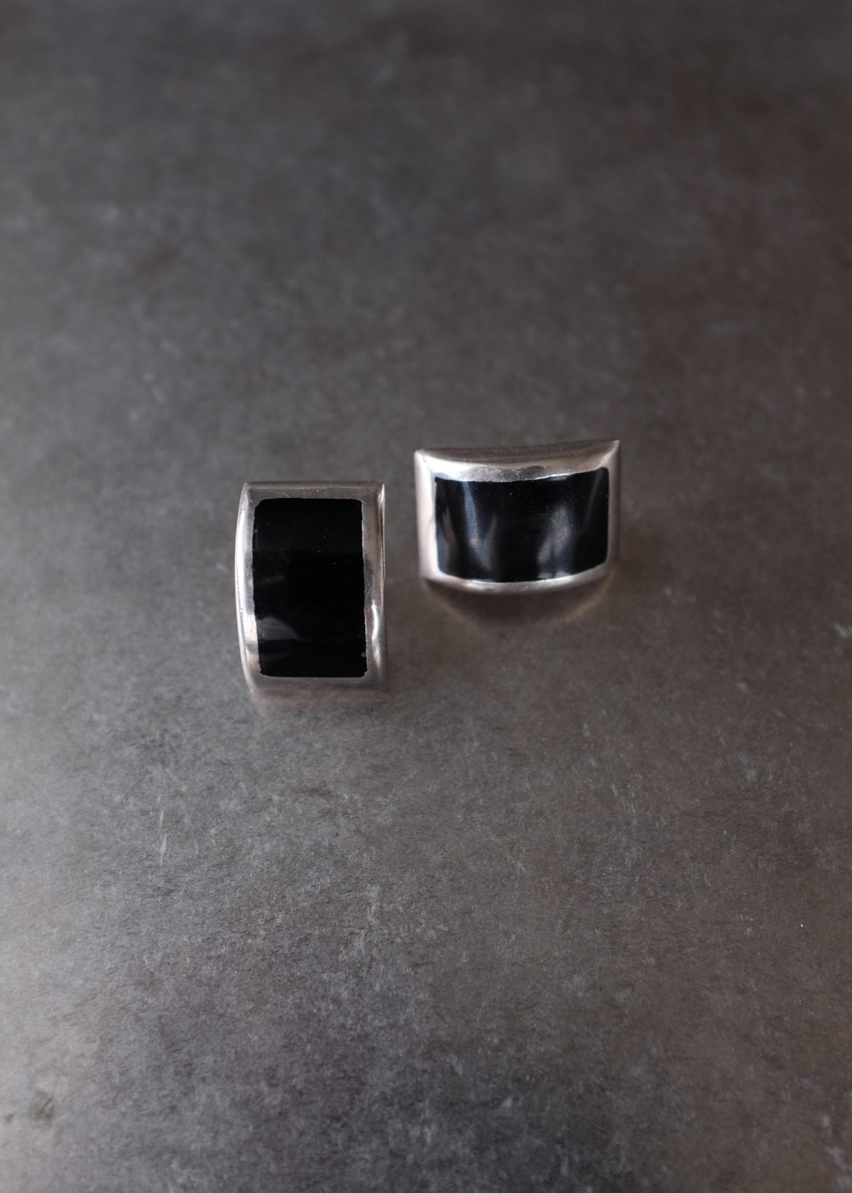 Onyx Rectangular Studs