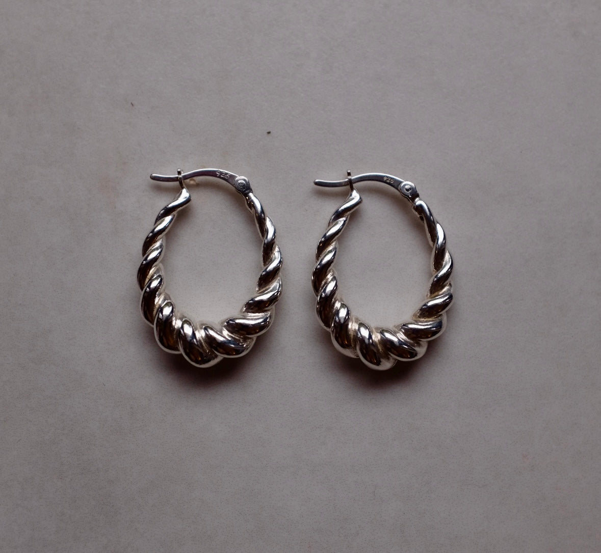 Little Twisted Hoops