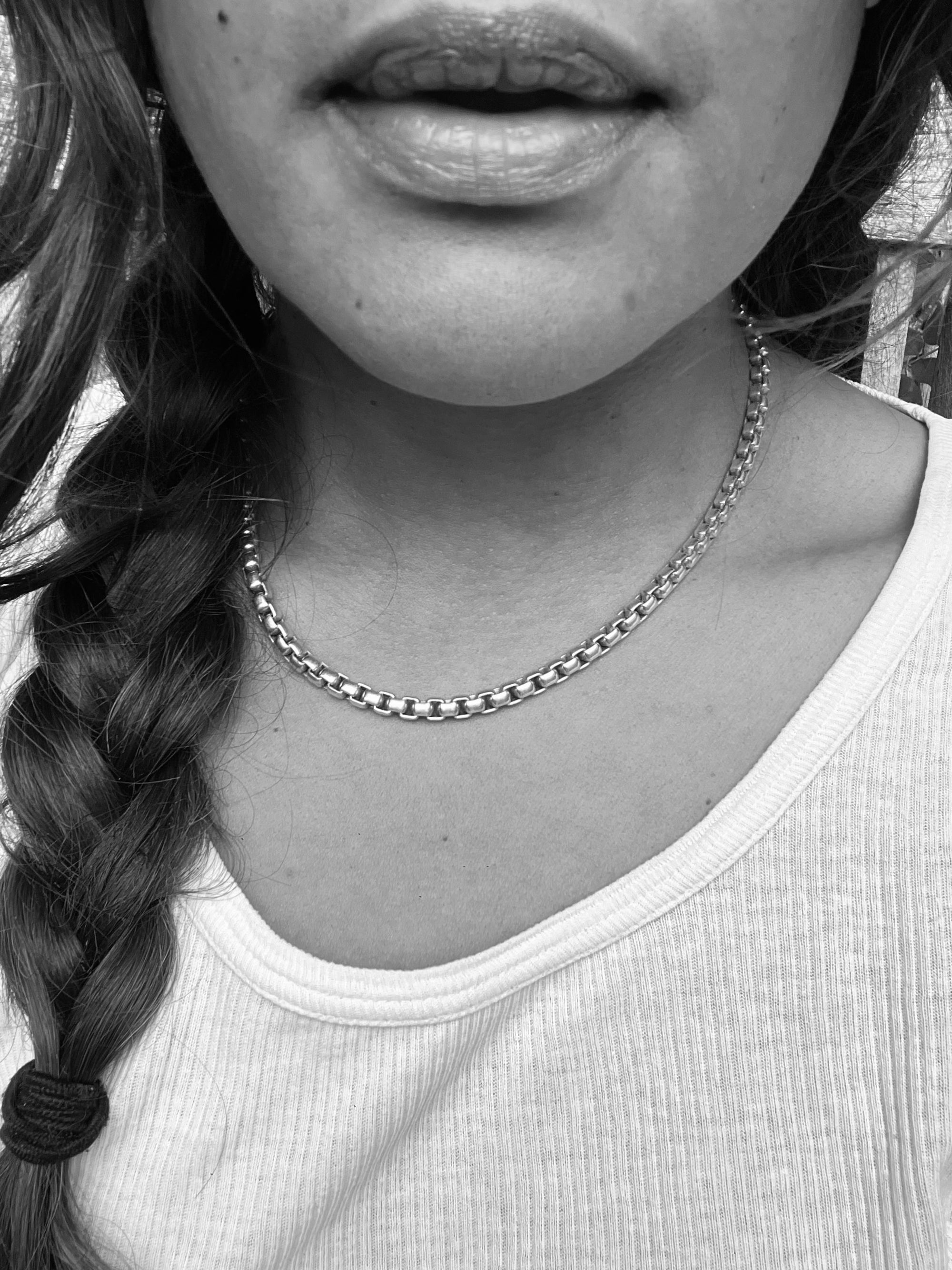 Heavy Box Chain Necklace
