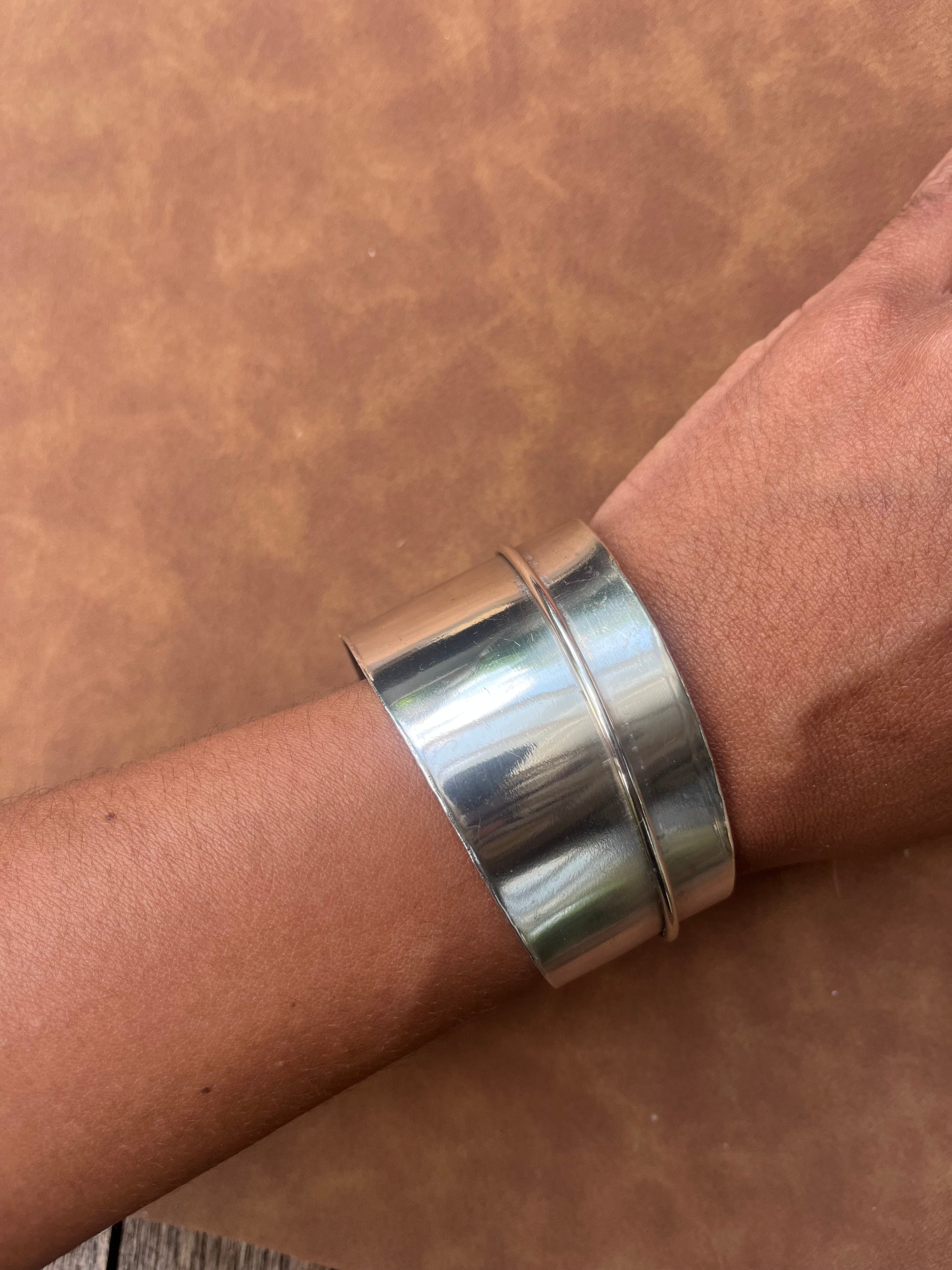Silver Clean Cuff