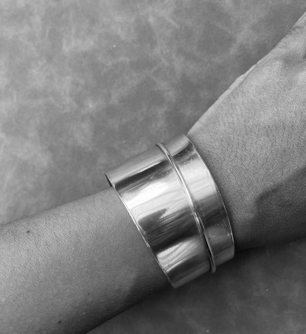 Silver Clean Cuff