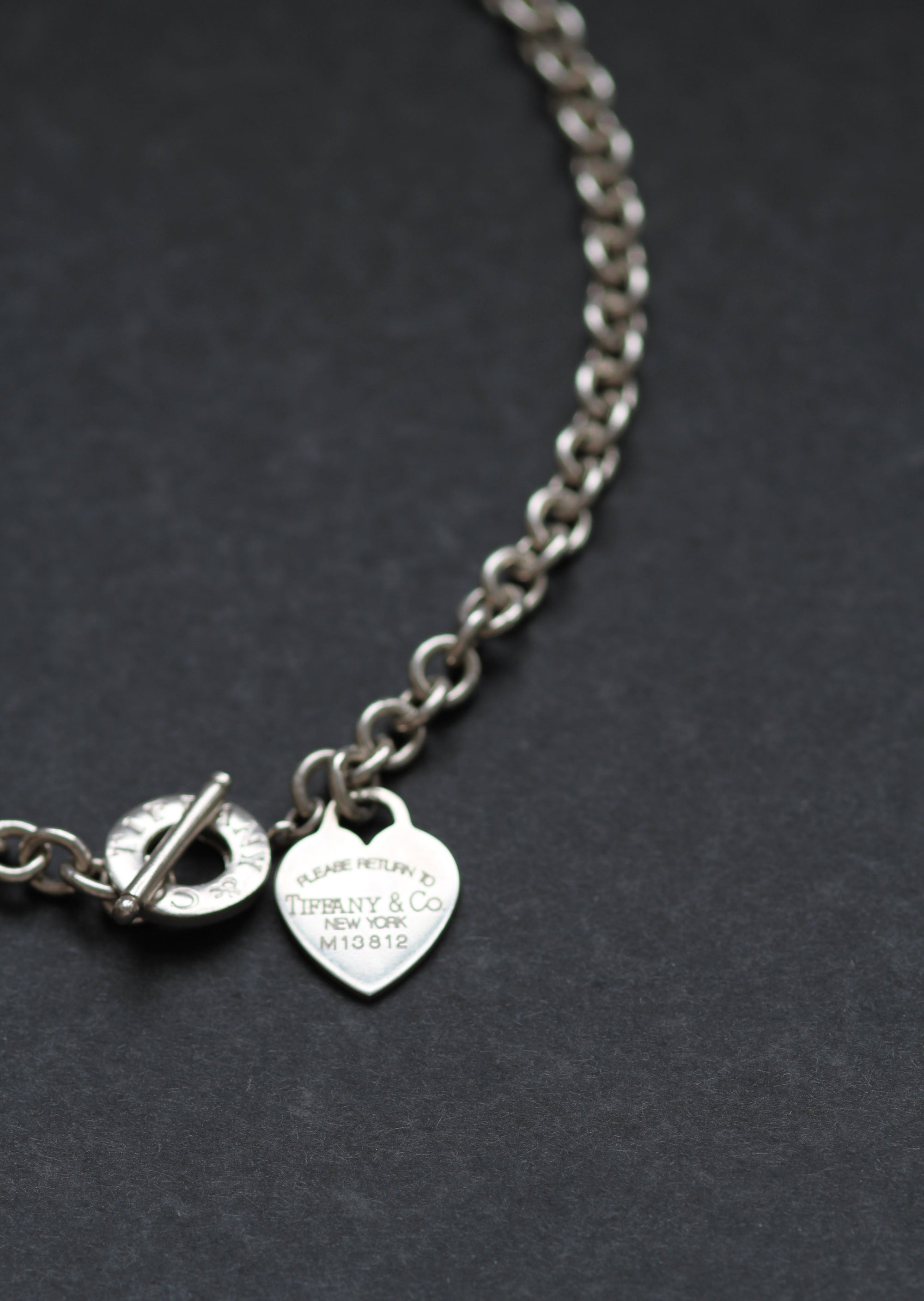 STERLING SILVER TIFFANY HEART CHAIN