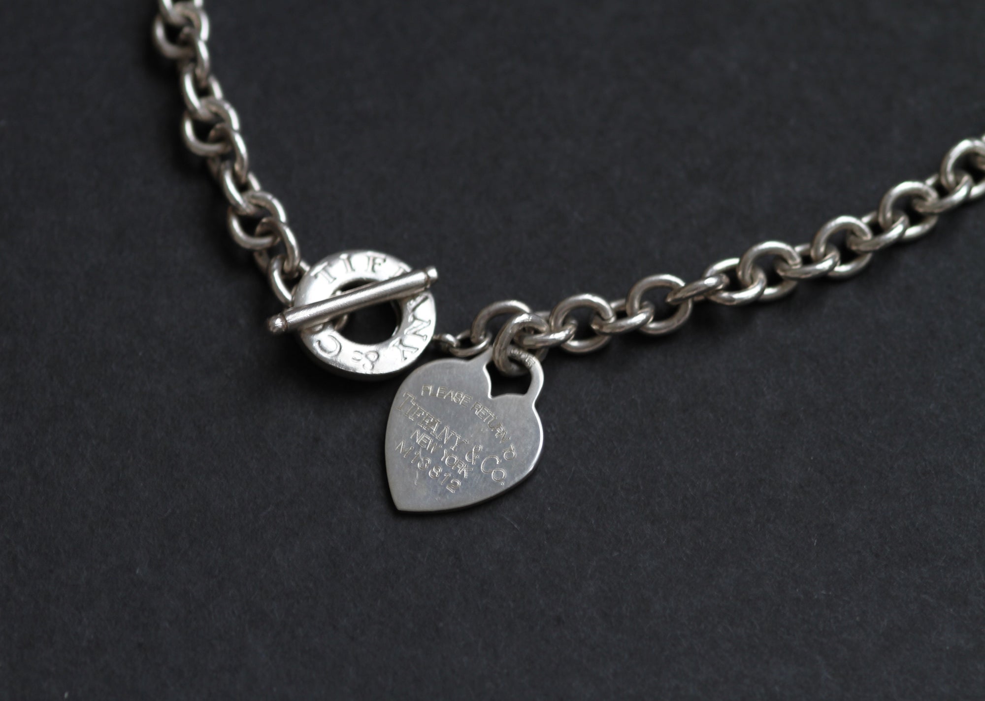 STERLING SILVER TIFFANY HEART CHAIN