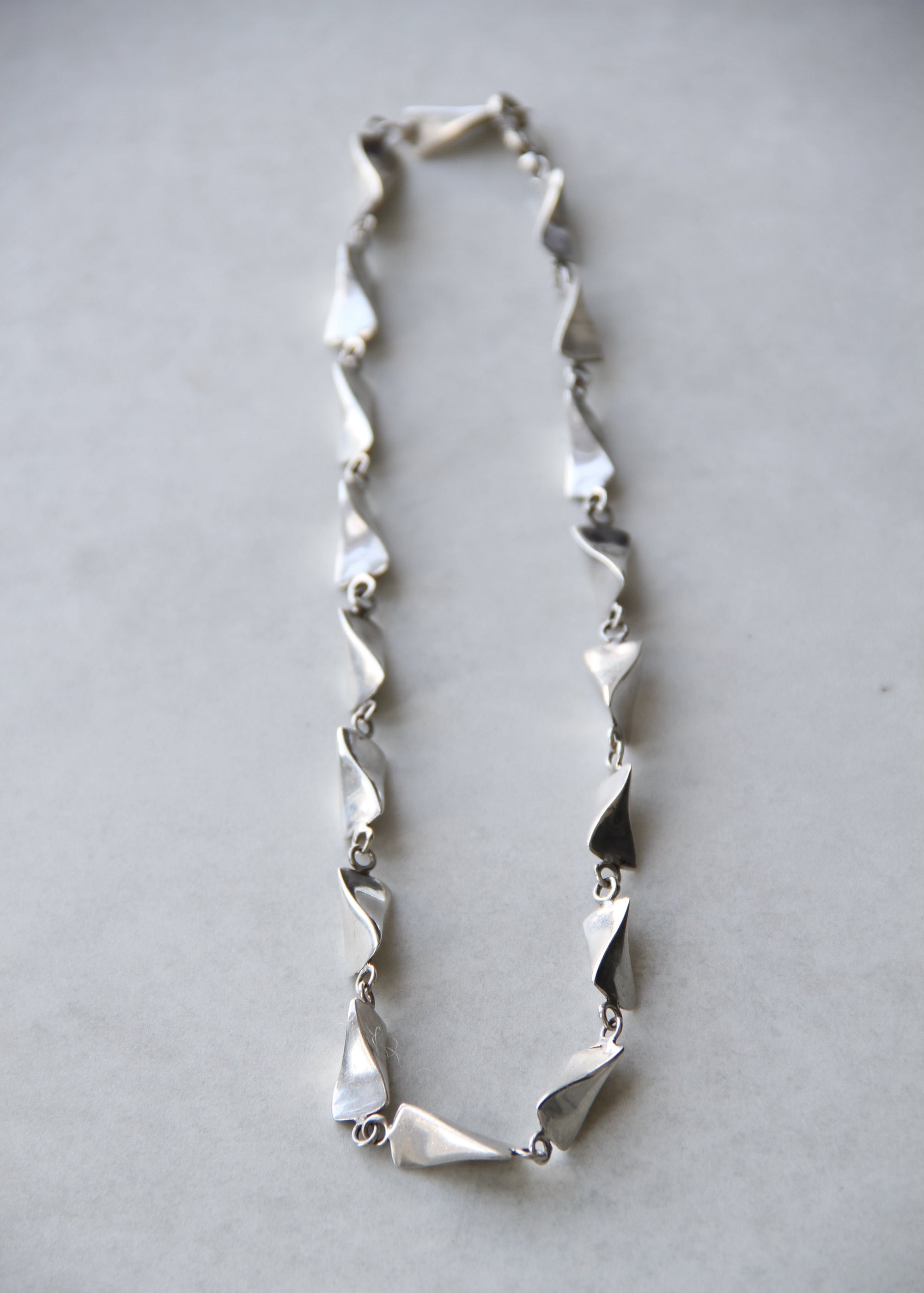 RARE STERLING SILVER PRISM CHOKER