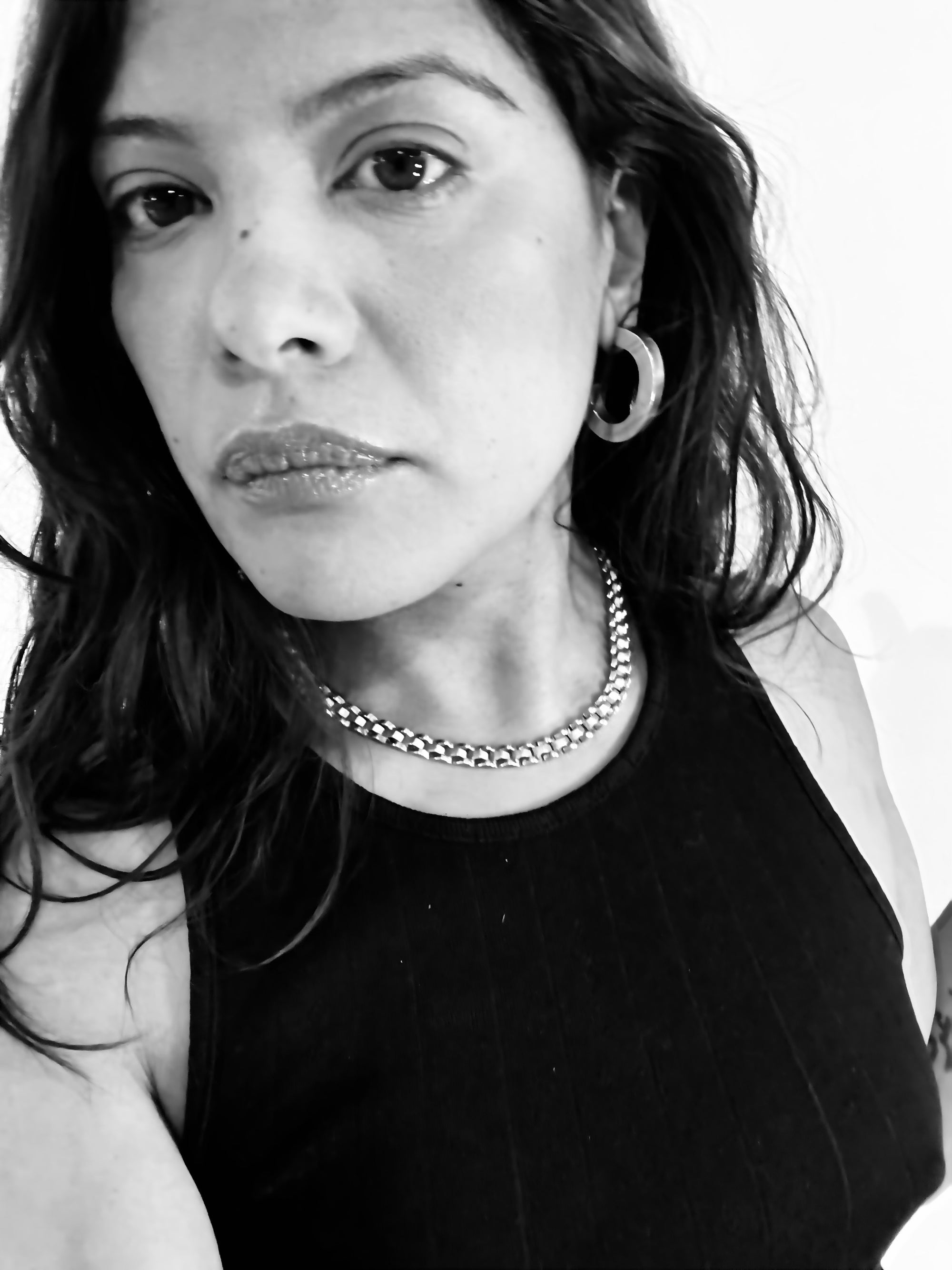 Flat Link Heavy Watch Link Collar