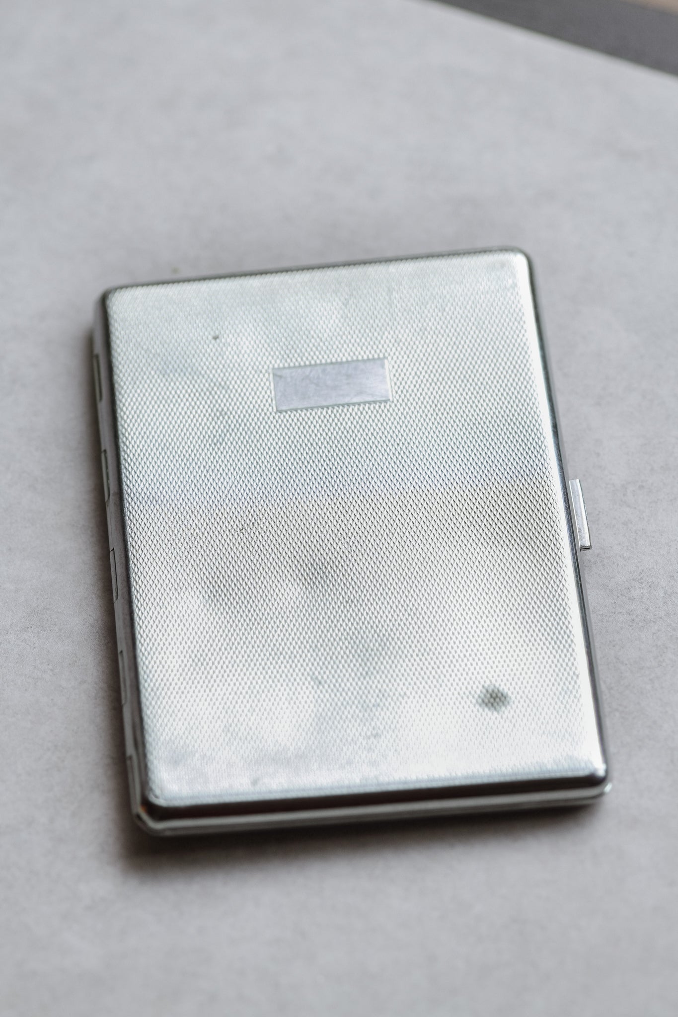 Chrome Cigarette Case