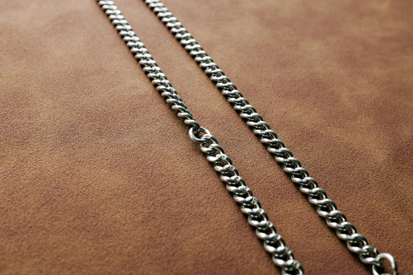 STERLING SILVER CHOKER WITH  ALBERT CLASP