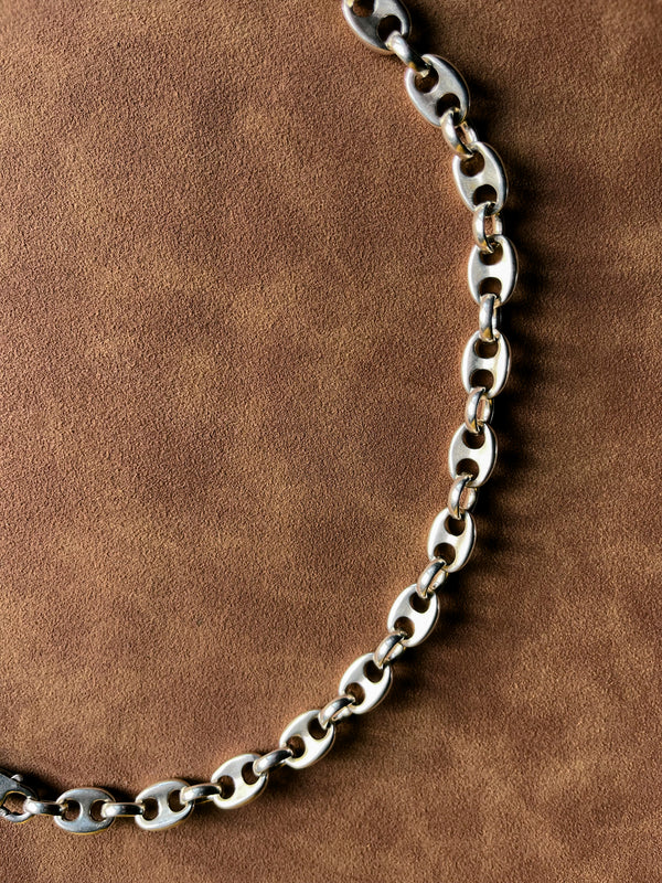 STERLING SILVER HEAVY MARINER CHAIN